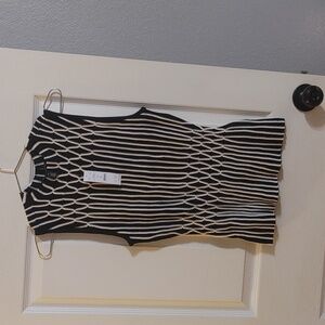 Whitehouse Black Market; sweater dress tank; size medium